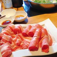 しゃぶしゃぶ KINTAN 代官山本店 - 《豚しゃぶしゃぶ 大盛り》