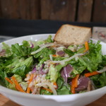 ウィズ グリーン - 砂肝ともやしナムルのサラダ Mサイズアップ