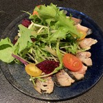 魚食家 きんき -  鯖タタキサラダ 850円