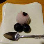 定山渓第一寶亭留　翠山亭 - 桑の実アイス