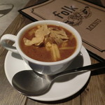 folk burgers&beers - チリスープ500円