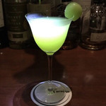 バー キュラソー - マスカットのカクテル