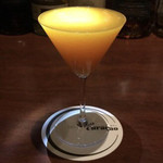 バー キュラソー - 柿のカクテル