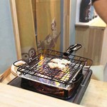 手塚 - 目の前で、炙ってもらった・・