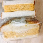 Marutake - 厚焼きたまごサンドとチーズパンサンド