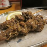 立ち呑み しゅう - 羊肉串焼き（シシカバブ）  香辛料が効いています！