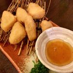 やきとり呑炭坊 - カマンベールチーズフライ(蜂蜜付き)