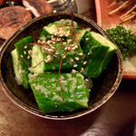 やきとり呑炭坊 - 旨塩きゅうり