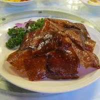 横浜中華街 北京飯店 - 北京ダック（１４枚）です。