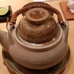 鮨 さかい - (12)松茸(山口県産)の土瓶蒸し