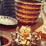 インディ庵 - カウンター上の様子。