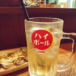インディ庵 - ハイボール。