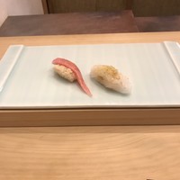 鮨 かず矢 - 槍烏賊とトロ！