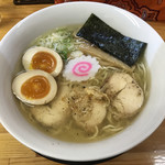 ラーメンくらわんか - あっさり塩ラーメン味玉入り