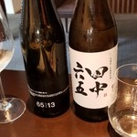 日本料理 TOBIUME - お酒⑮田中六十五　純米酒　火入れ(福岡)
      お酒⑯田中六十五　6513(福岡)