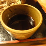 手碾そばのつゆ