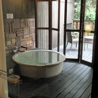 箱根フォンテーヌ・ブロー仙石亭 - 客室露天
