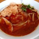 らーめん食堂 ゆうき屋 - 【2018.11.16(金)】エビ白湯ラーメン(並盛・150g)900円