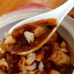 らーめん食堂 ゆうき屋 - 【2018.11.16(金)】麻婆定食250円の麻婆豆腐