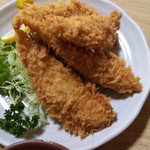 お魚処 うおとも - アジフライ(650円)