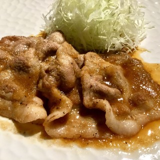 幻の加藤ポーク生姜焼き