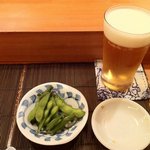 Sushidokoro Zen - まずはビール