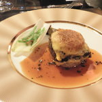 箱根フォンテーヌ・ブロー仙石亭 - ヒレの上にはフォアグラ