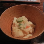 粋なおつまみとお酒 にこ - 玉子たっぷりポテトサラダ￥２８０