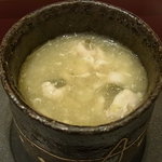 神保町 傳 - 岩牡蠣の茶わん蒸し