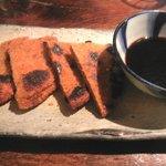 粋なおつまみとお酒 にこ - フィッシュカツ￥３８０