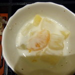 鮨割烹 曽根 - フルーツヨーグルト