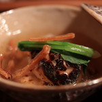 京天神 野口 - 雲子、バチコ、かぶらの先付け