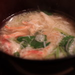 京天神 野口 - 蟹雑炊