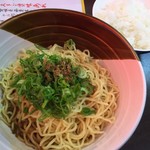 花山椒 - 汁なし坦々麺 大盛り＋ごはん 並 640円＋50円^ ^