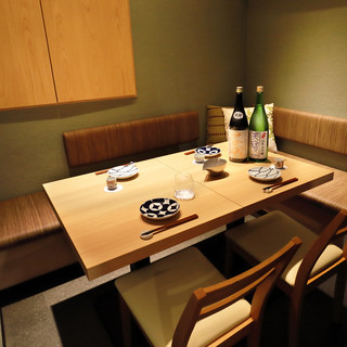 [Private rooms available] Calm interior like a Japanese restaurant