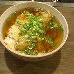 道とん堀 - おおきな焼きおにぎり（さけ）お茶漬けにしました