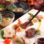 悠 - 箸で食べる炙り焼きメニュー東京グリル。素材の旨みを最大限引き出します。