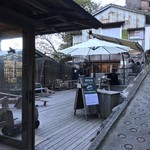NARAYA CAFE - はるさんの古カフェ!足湯でほっこり→早川渓谷遊歩道で秋をまんきつ