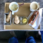 NARAYA CAFE - はるさんの古カフェ!足湯でほっこり→早川渓谷遊歩道で秋をまんきつ