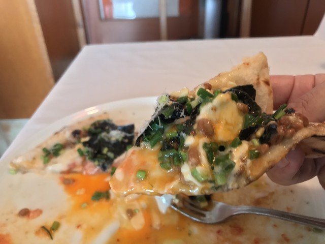 孤独のグルメseason7第七話 東京都墨田区東向島の納豆のピザと辛いパスタ 登場店舗 By さすらいの旅人 全国各地孤独のグルメ カトリカ 東向島 ピザ 食べログ