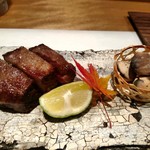 さかい - 能登牛いちぼ肉と焼き銀杏