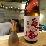 Sakai - 亀の海 超辛口純米（長野）…スッキリとした味わい
