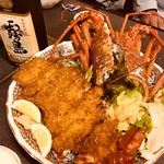 金太郎 - 伊勢海老のエビフライ