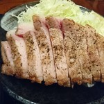 ロースステーキ定食　１３００円