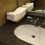 レ セゾン - 洗面所の大きな手拭きタオル