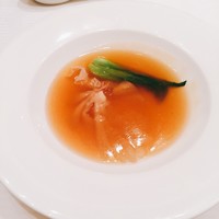 中国料理 皇家龍鳳 - ふかひれ姿煮スープ(オプション)
