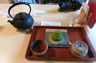 Nagara Sabou Honjuin - 抹茶モンブラン（飲み物付き）