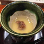 鮨旬美西川 - はまぐりの出汁の茶碗蒸し