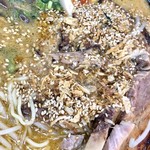 ラーメン風林火山 - ★醤油胡麻＆やみつきミソ＆
揚げタマネギ＆ニンニク＆豆板醤投入★