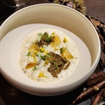 sincere - 栗のムースとチップス 秋トリュフの香り